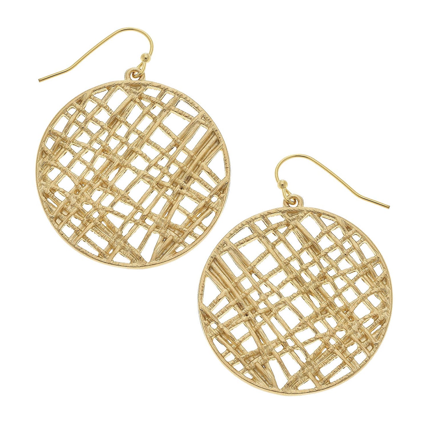 Gold Filigree Earrings