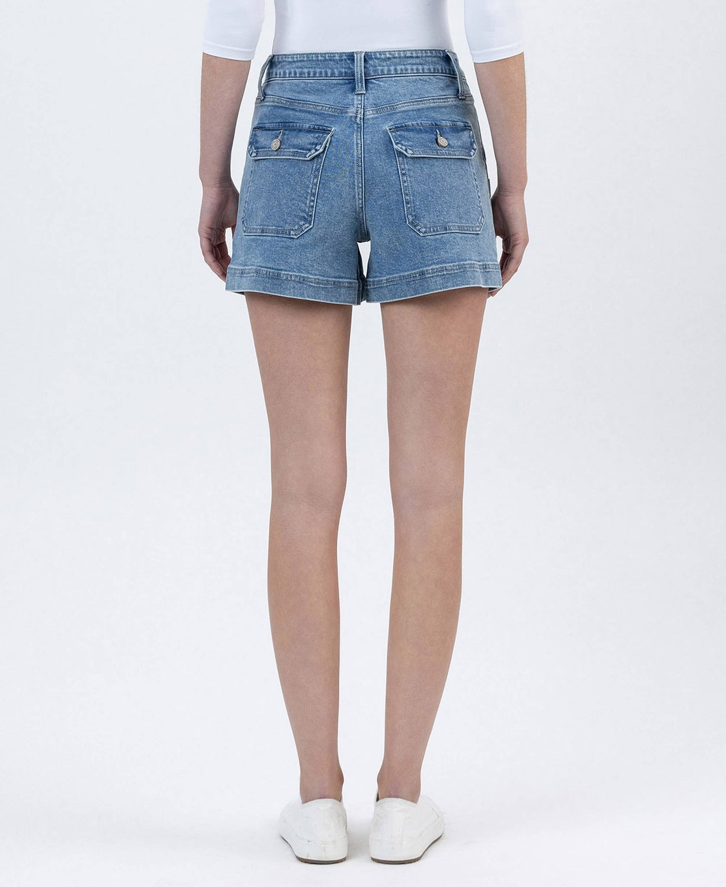 Jennie High Rise Utility Pocket Shorts