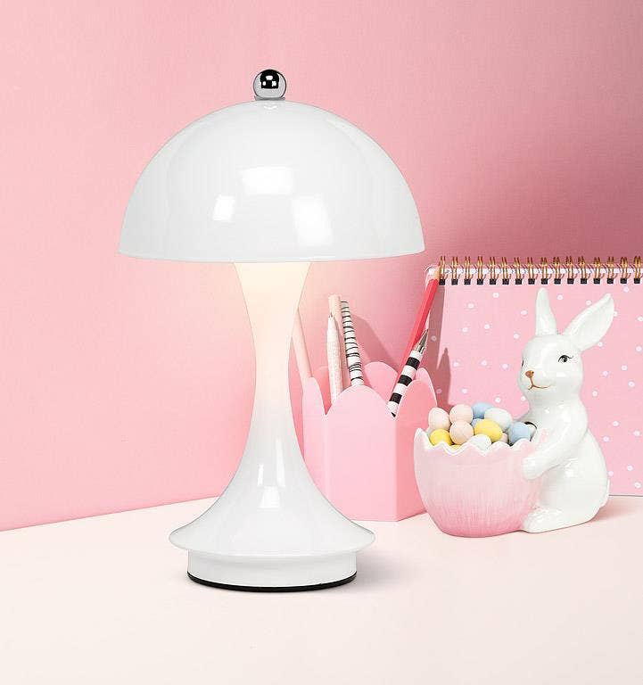 Dome Shade LED Lamp-10"H