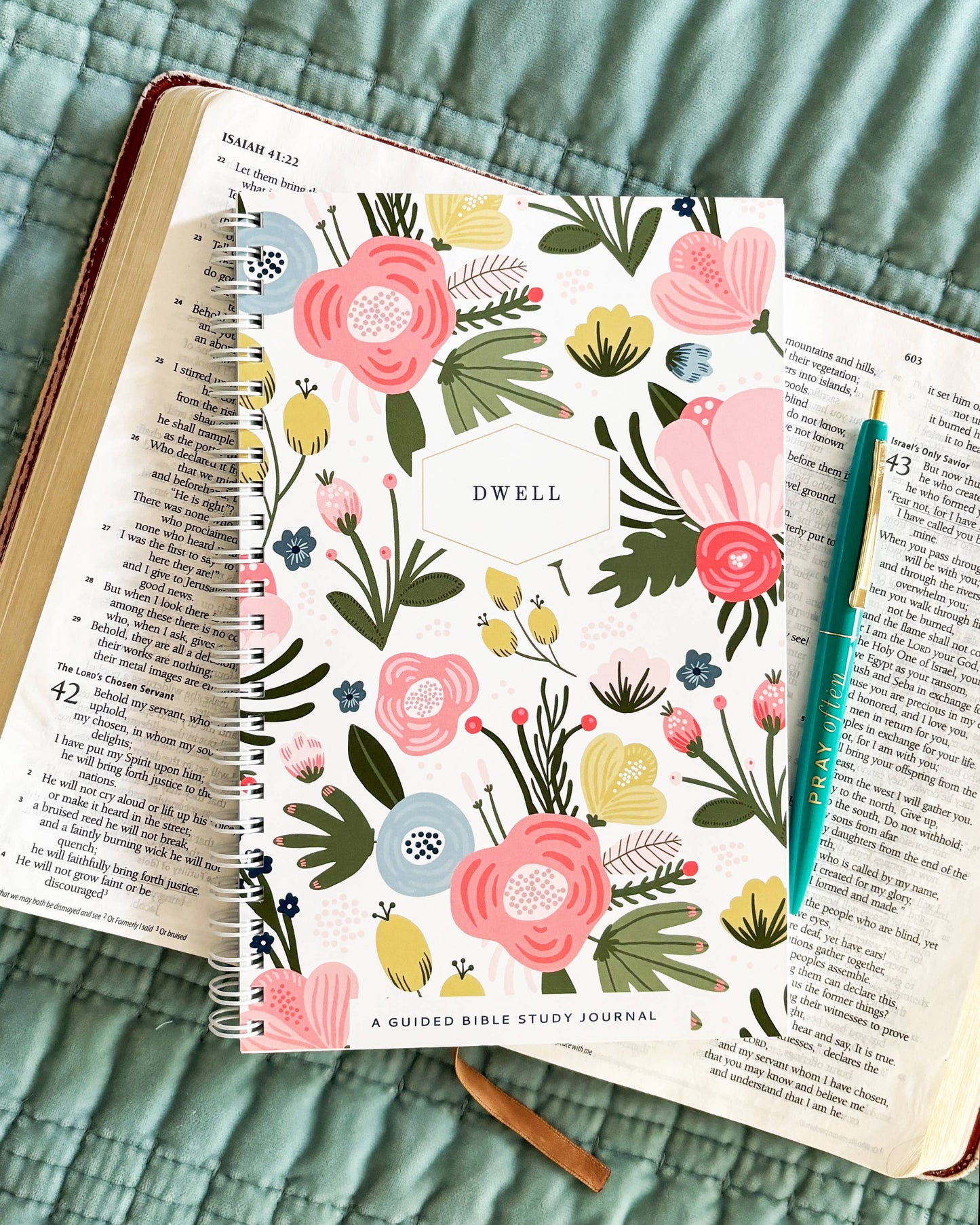 Fresh Floral Bible Study Journal