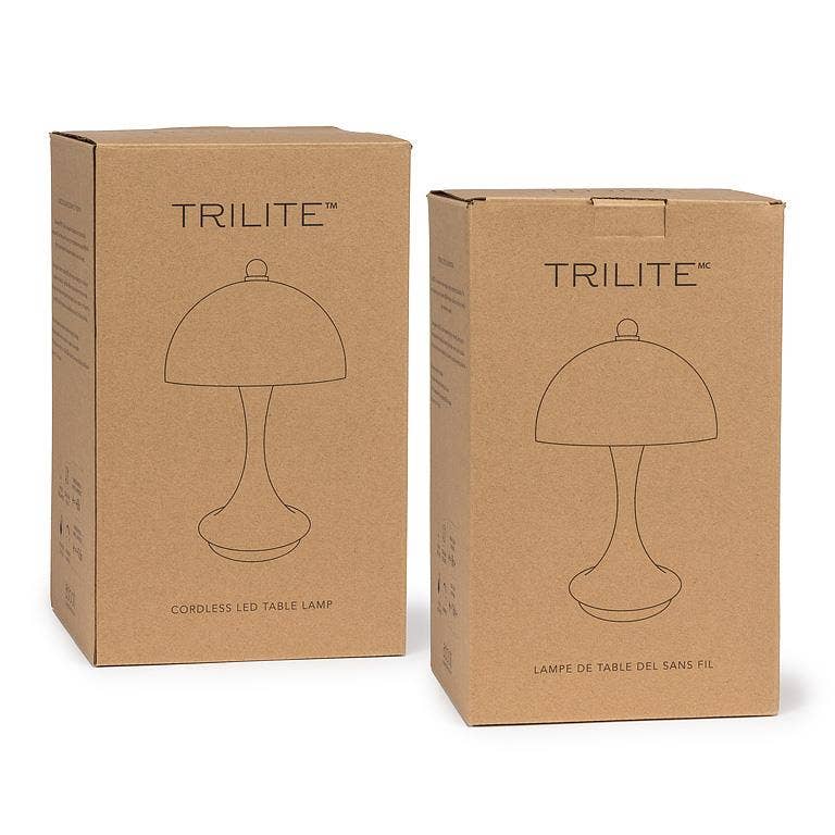 Dome Shade LED Lamp-10"H