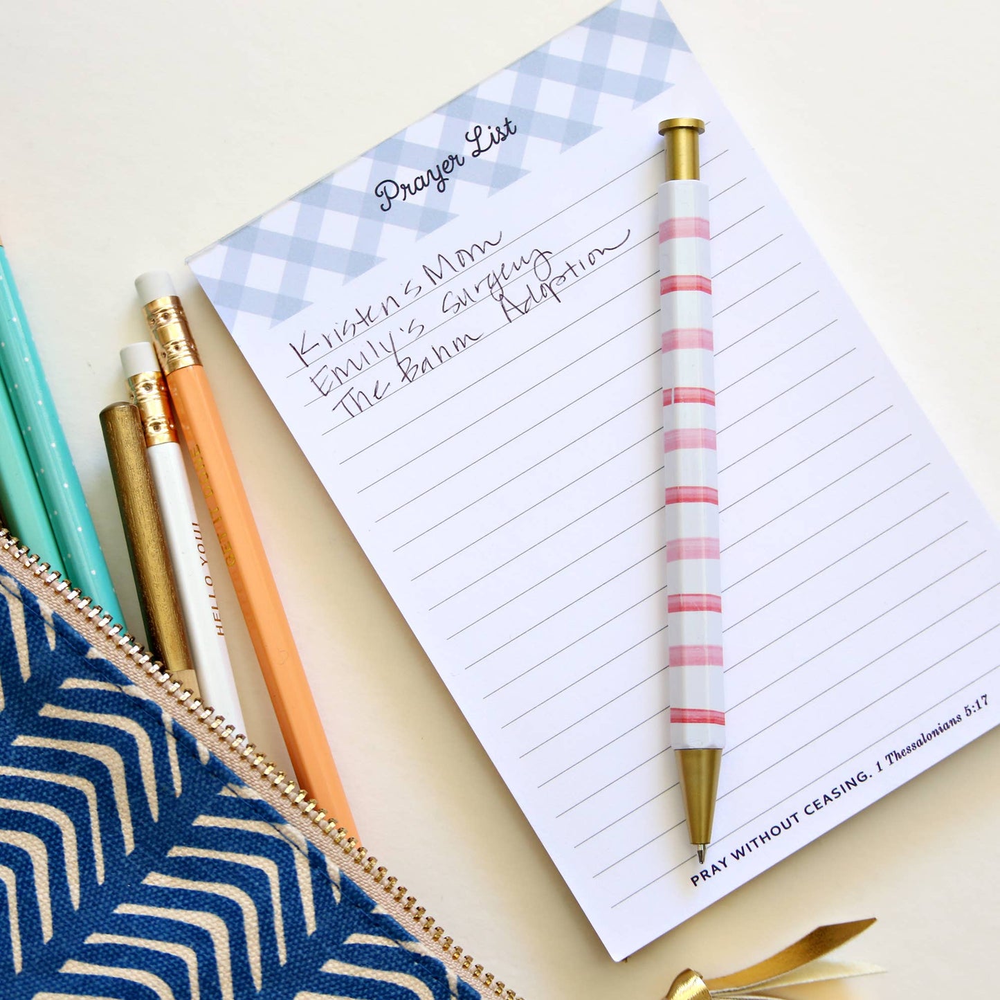 Prayer List Notepad
