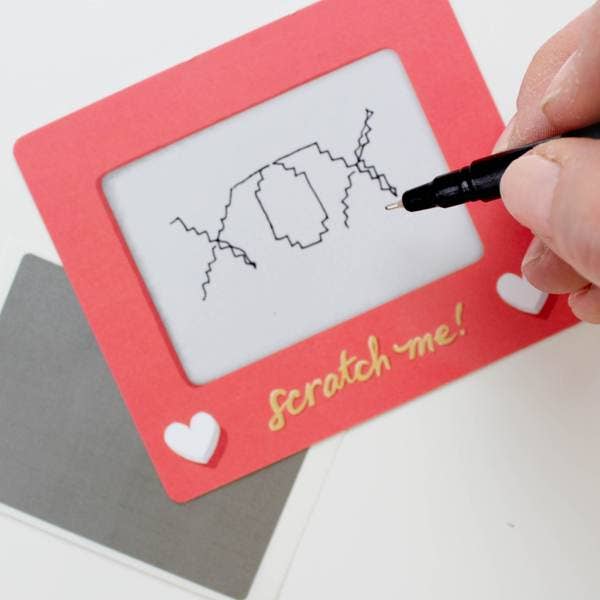 Scratch-off Lunchbox Notes - Scratch-a-Sketch (Edition 4)
