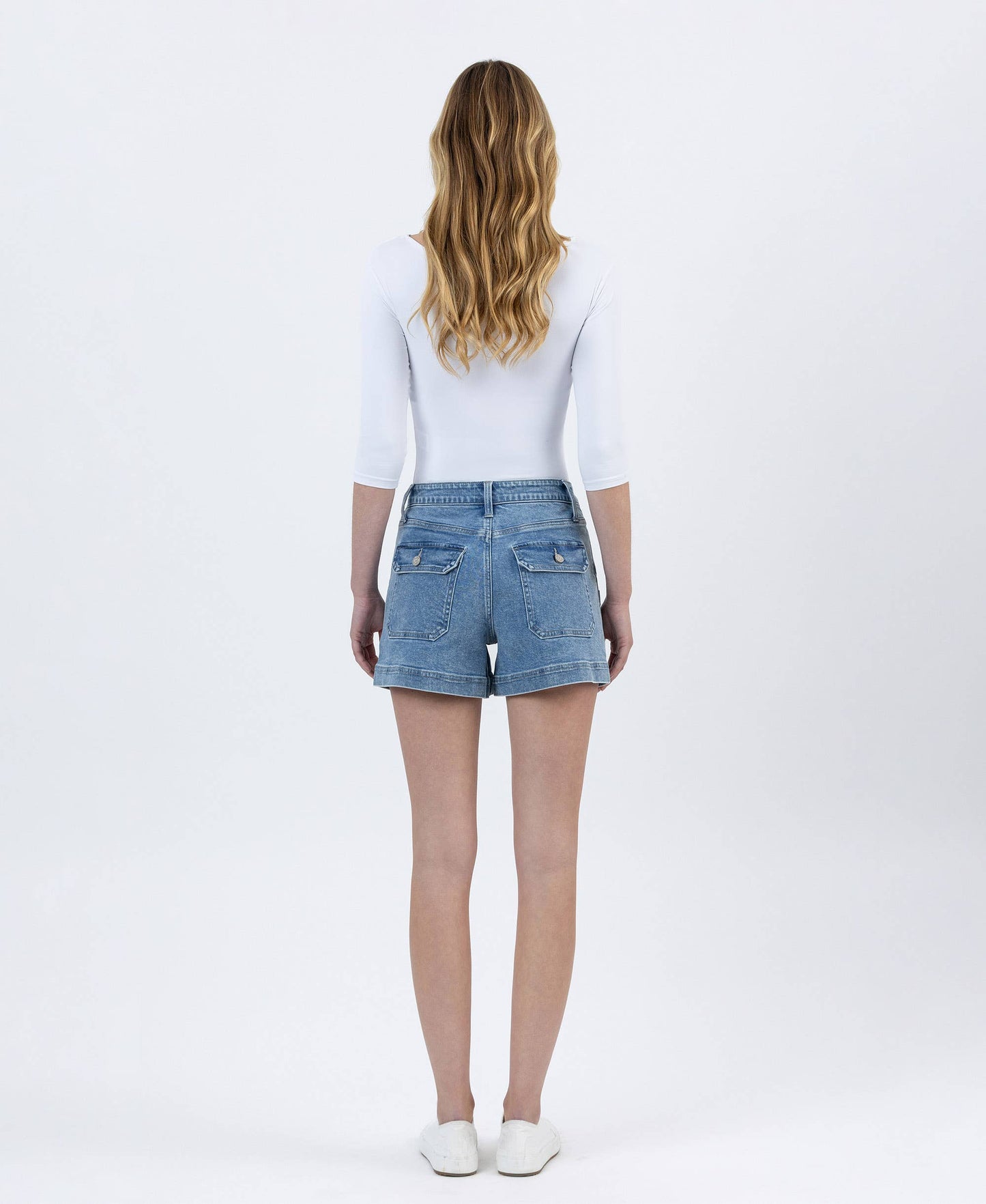 Jennie High Rise Utility Pocket Shorts