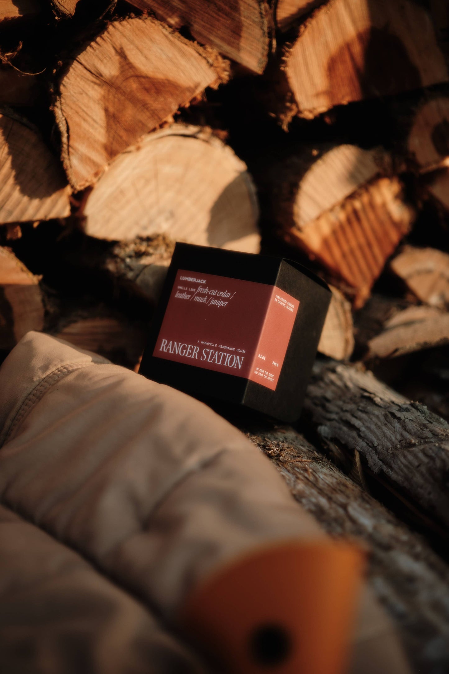 Lumberjack Candle