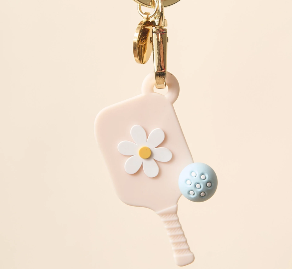 Pickleball Paddle Keychains