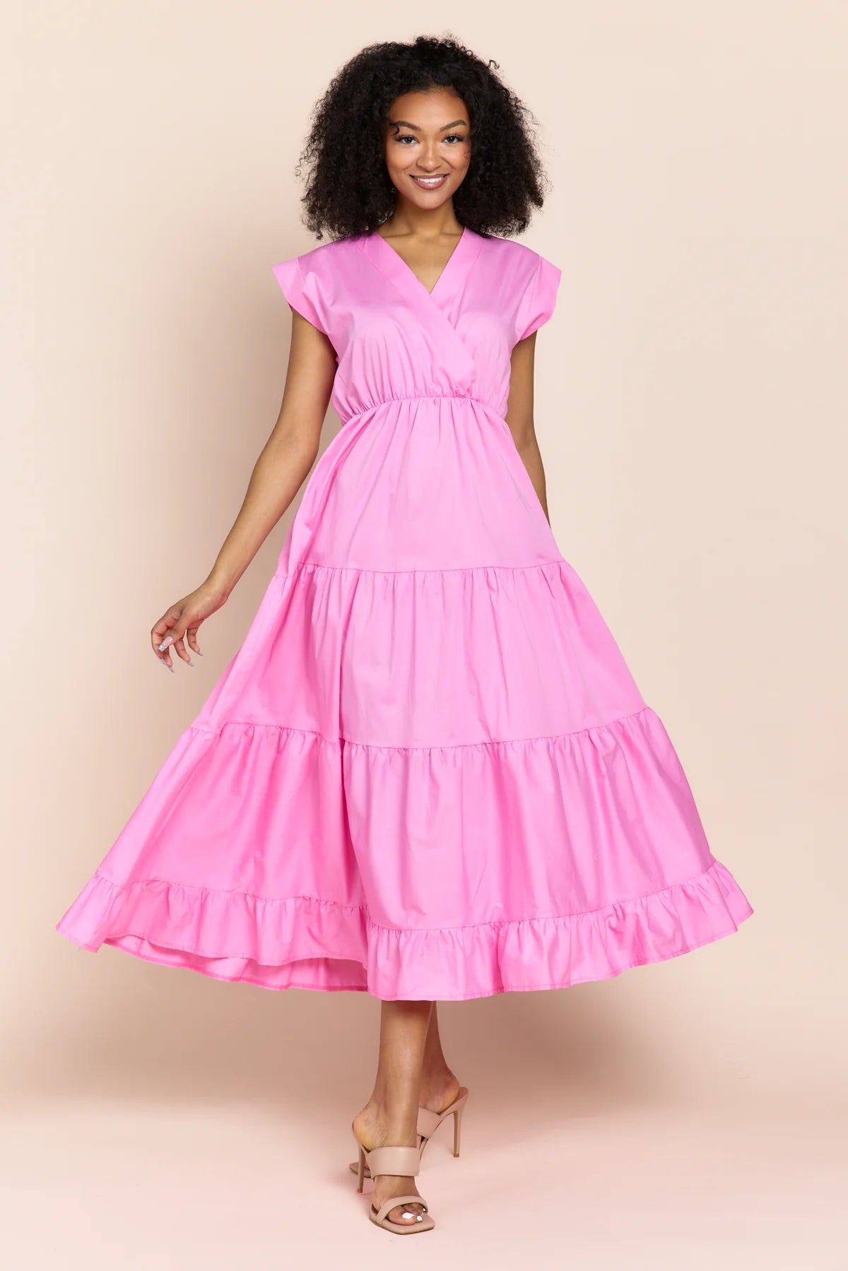 Taho Tiered Maxi Dress