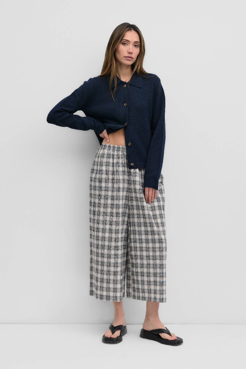 The Gene Cardigan | Collared Knit Cardigan