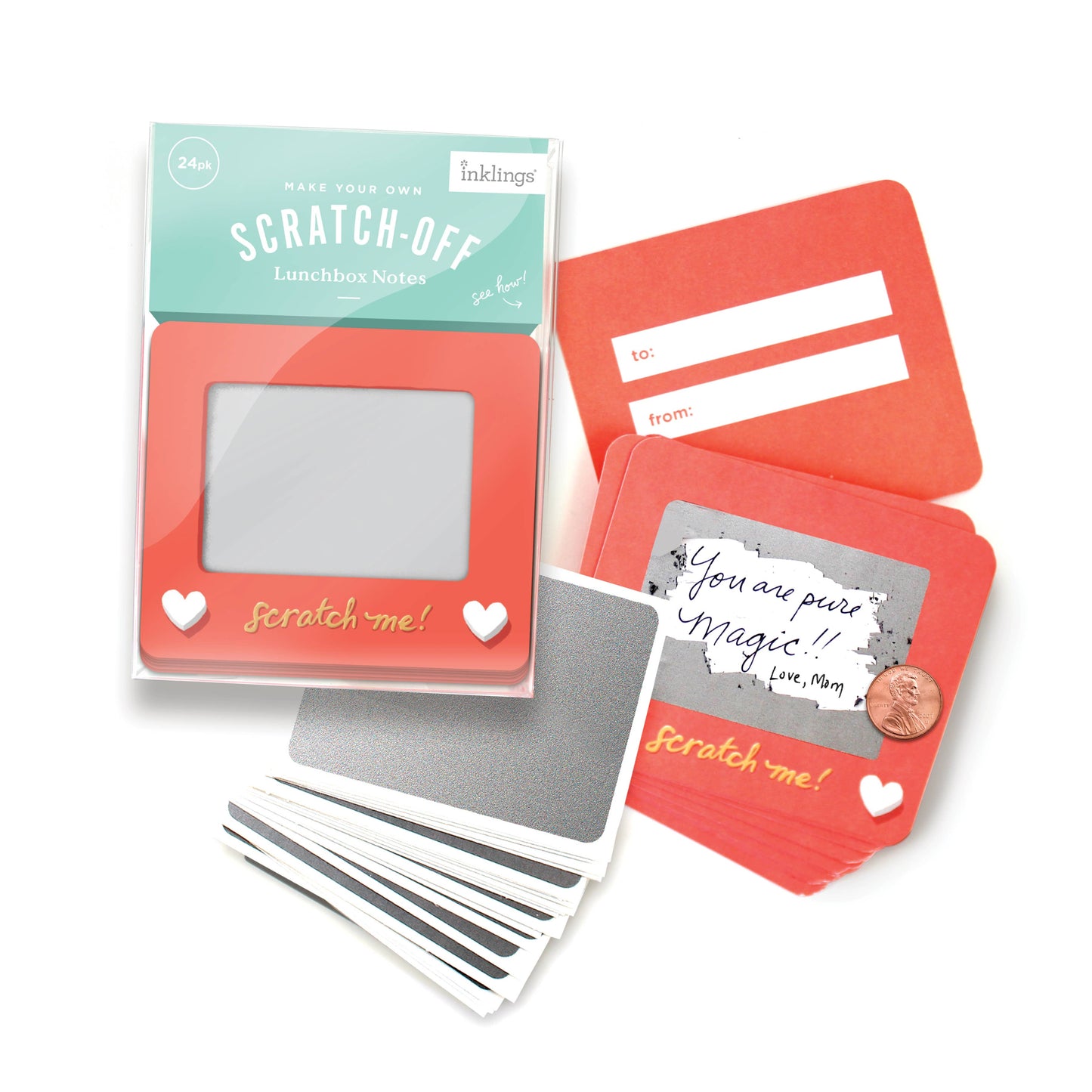 Scratch-off Lunchbox Notes - Scratch-a-Sketch (Edition 4)