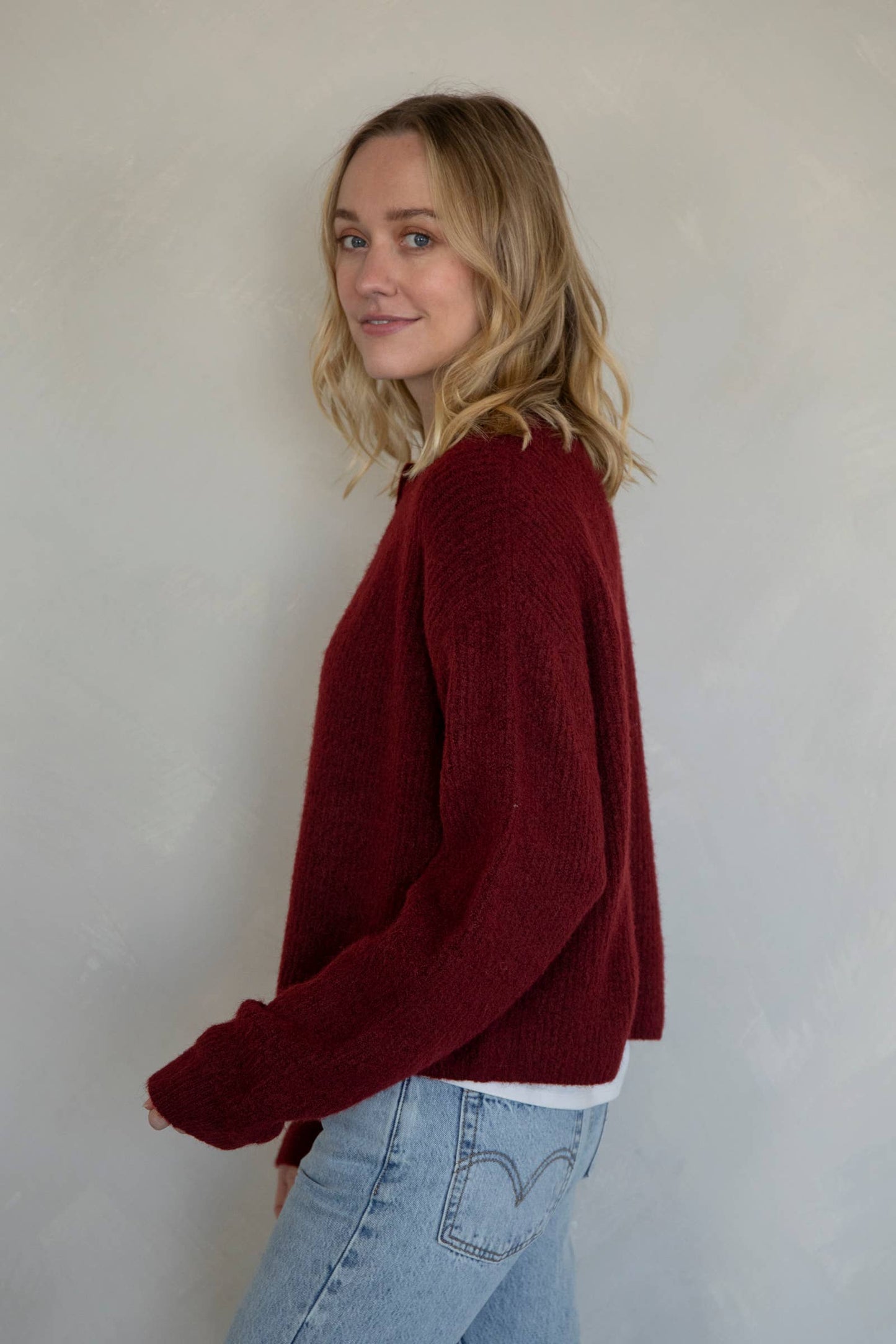 Poppy One Button Cardigan