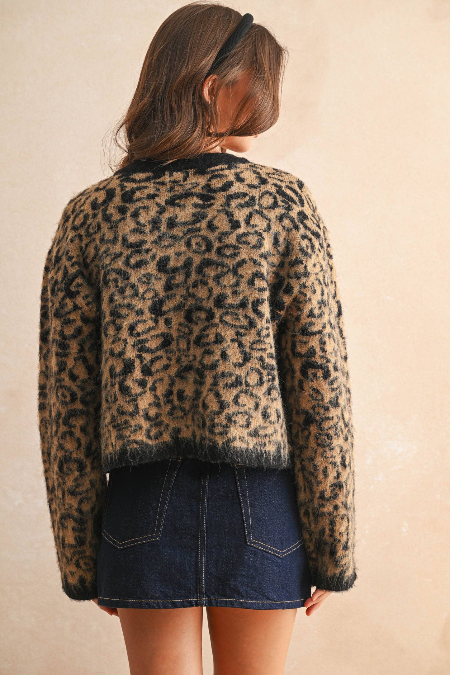 Zimmerman Leopard Print Cardigan