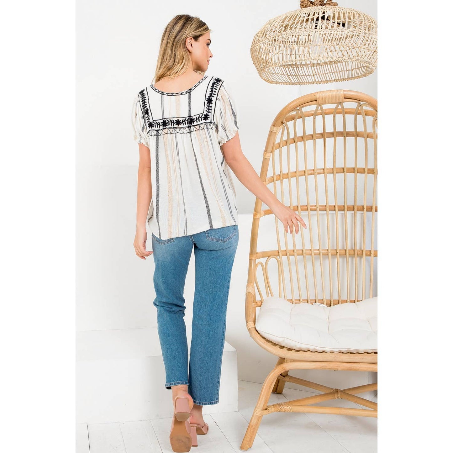 Karina Embroidered Blouse