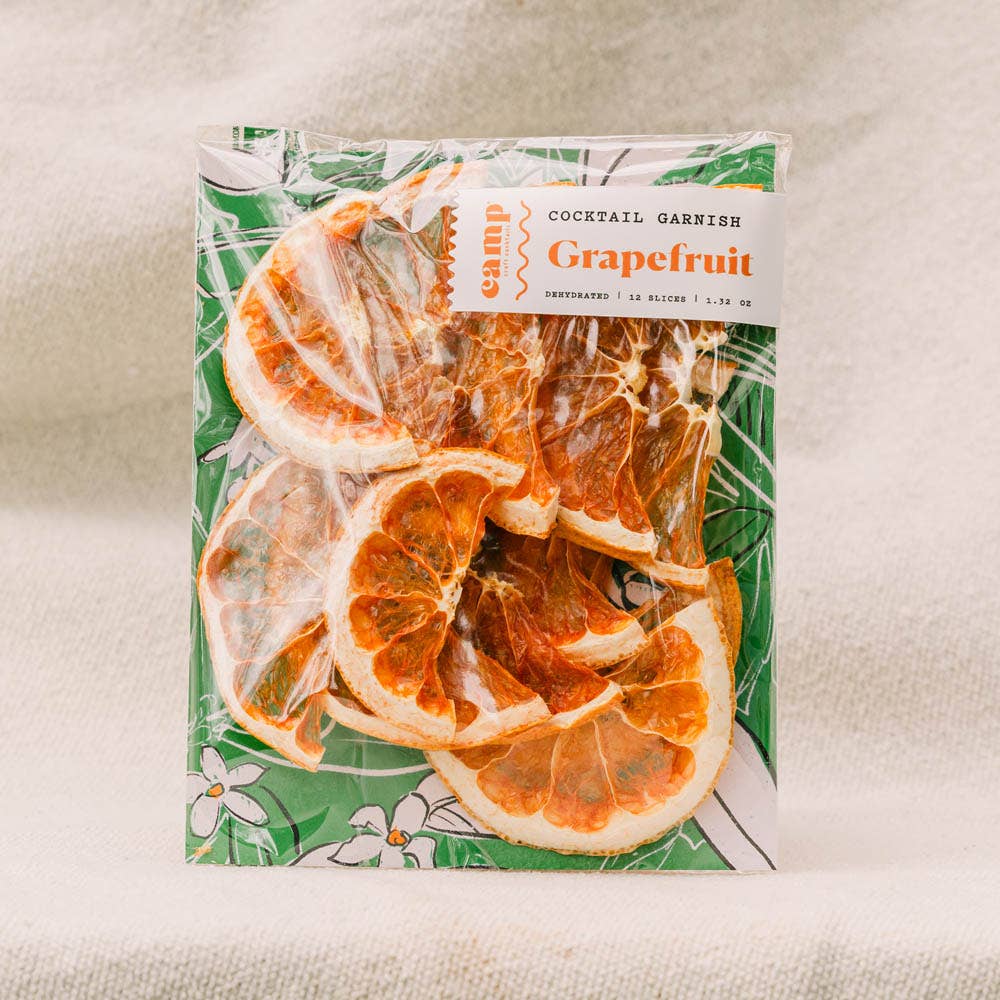 Dehydrated Grapefruit Cocktail Garnish