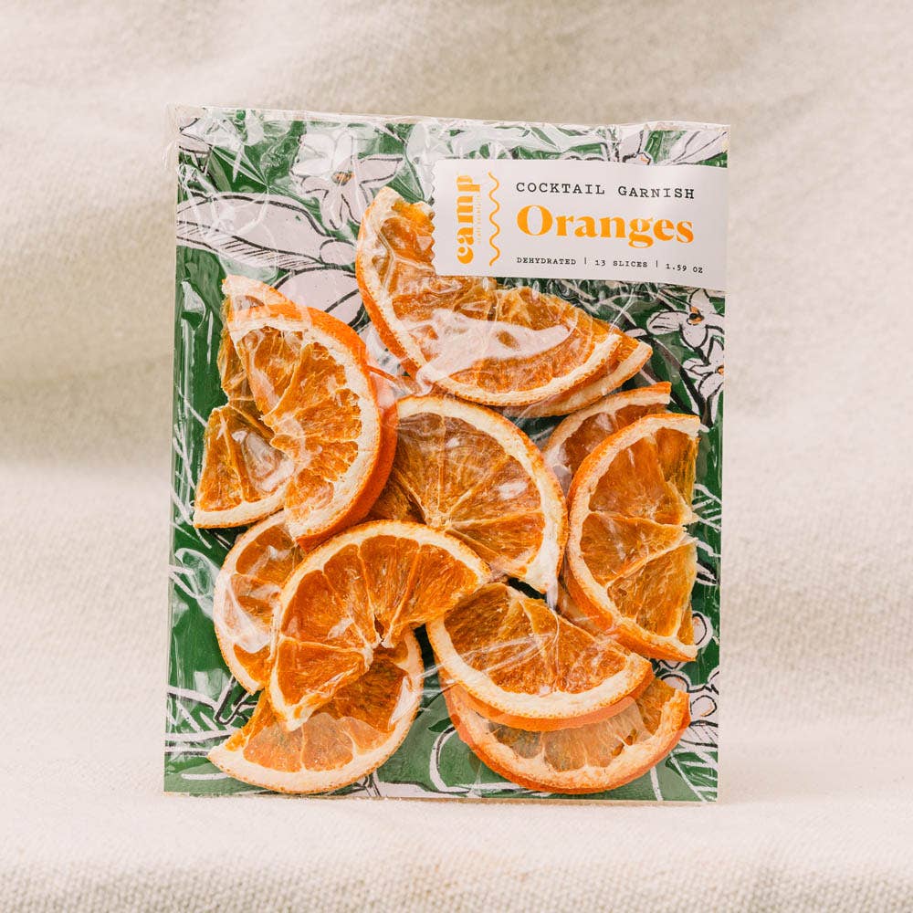 Dehydrated Orange Cocktail Garnish