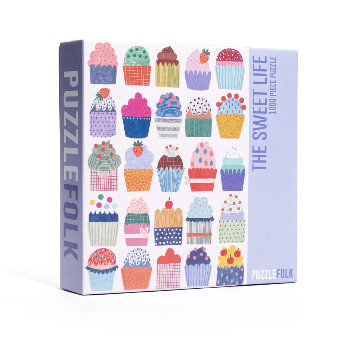 The Sweet Life Puzzle 1,000 Piece Cupcake Puzzle