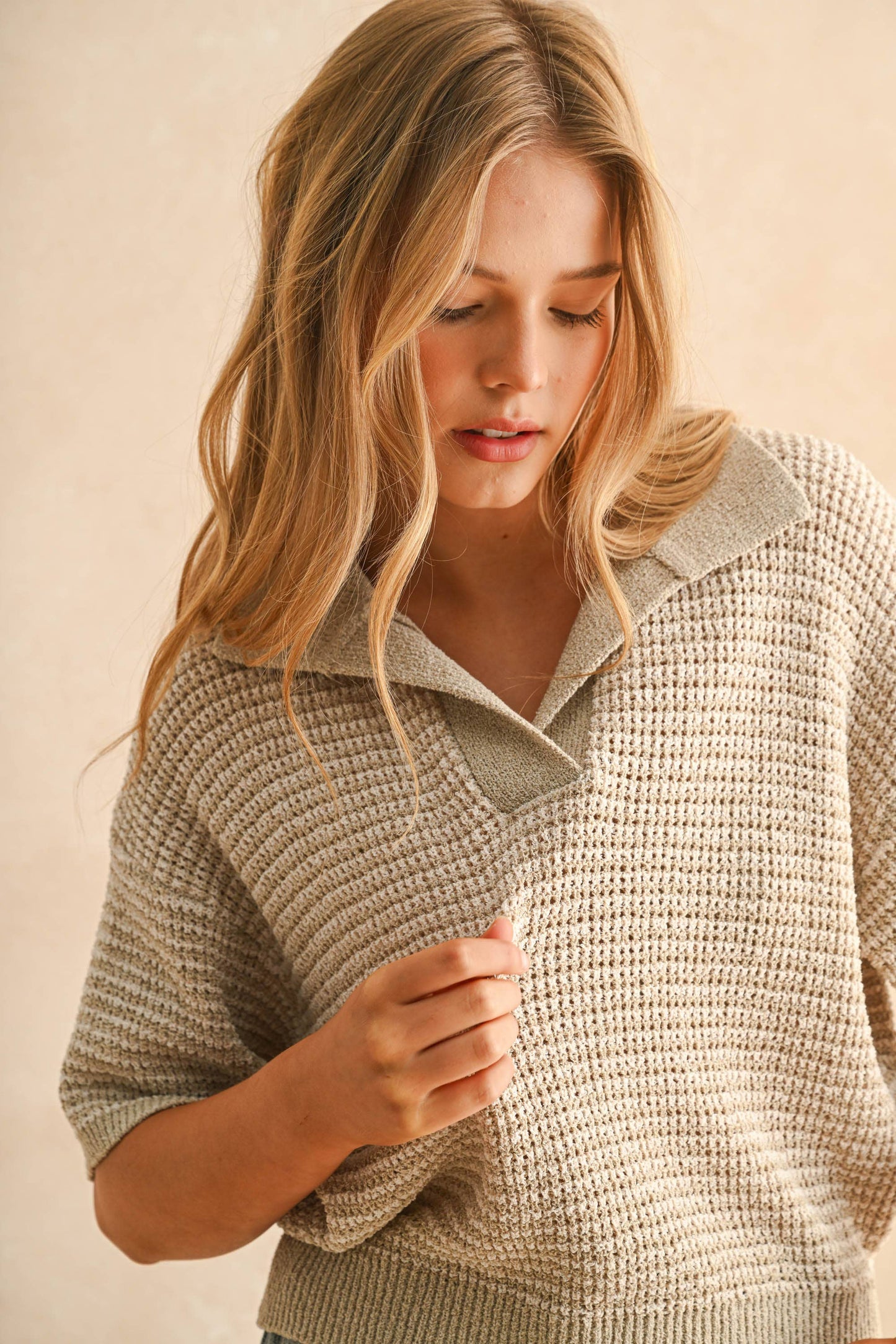 Jolie Shawl Collar Sweater