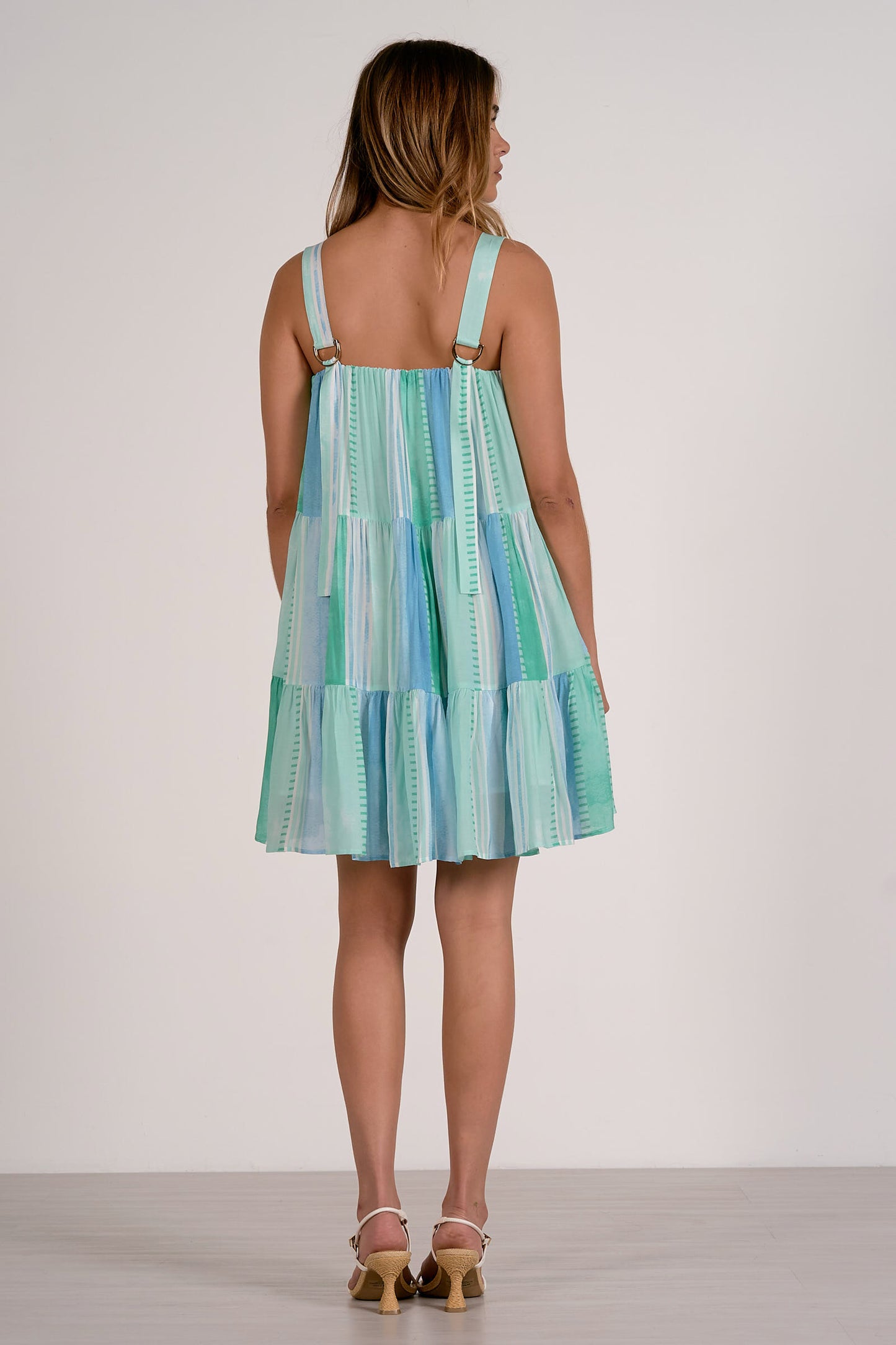 Melanie Tiered Mini Dress