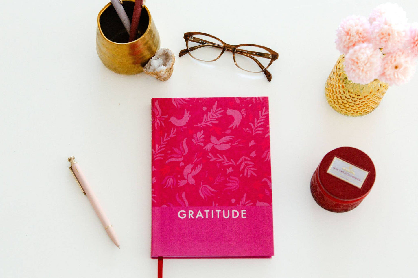 Gratitude Prompted Journal by TableTopics