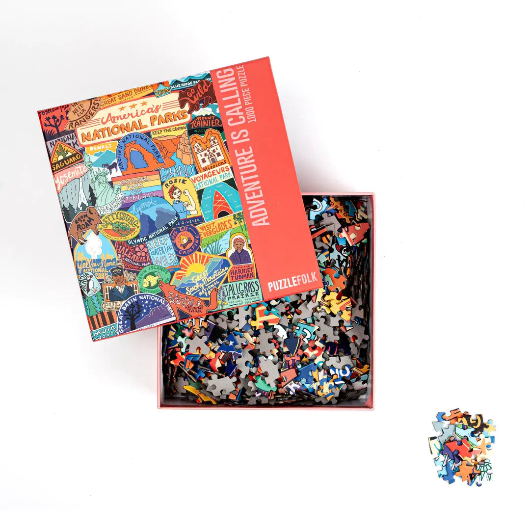 Adventure is Calling National Parks puzzle