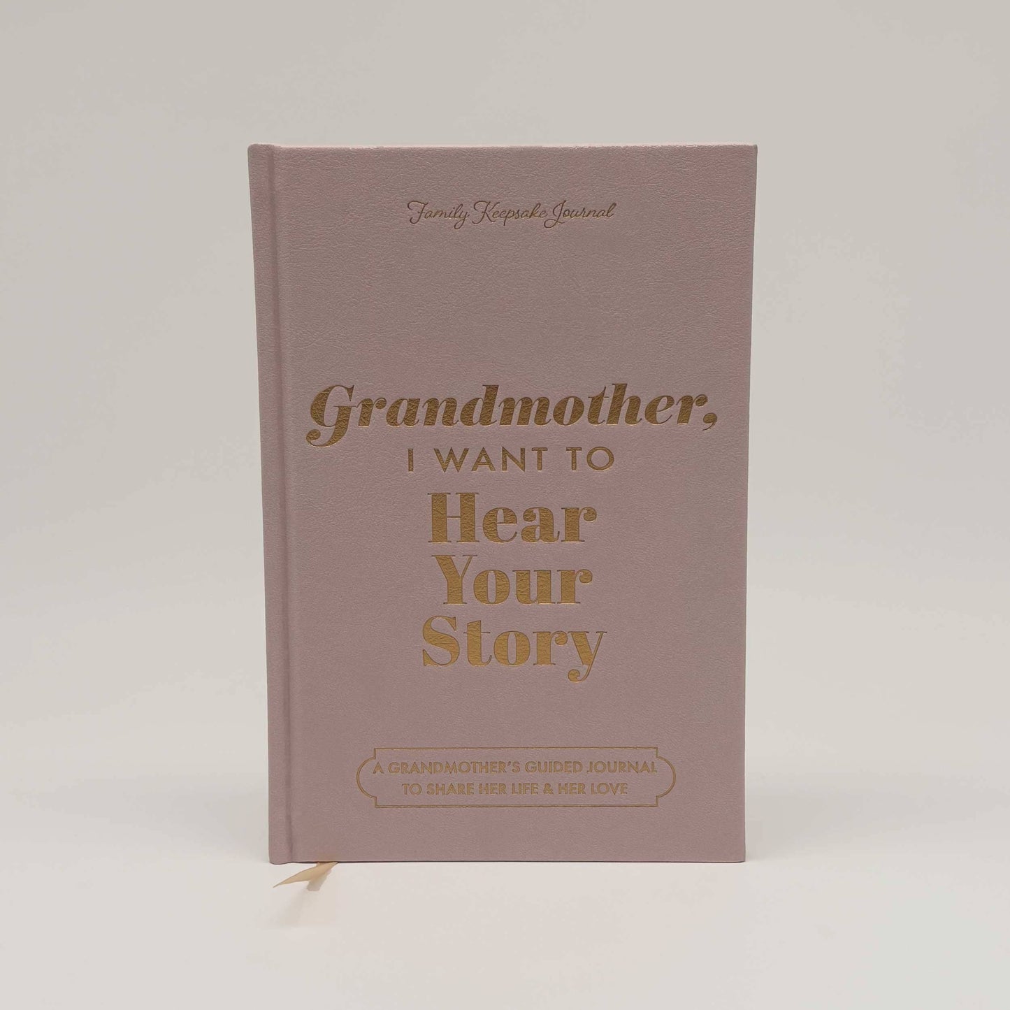 Grandmother, I Want to Hear Your Story Heirloom (Light Rose Color Version)