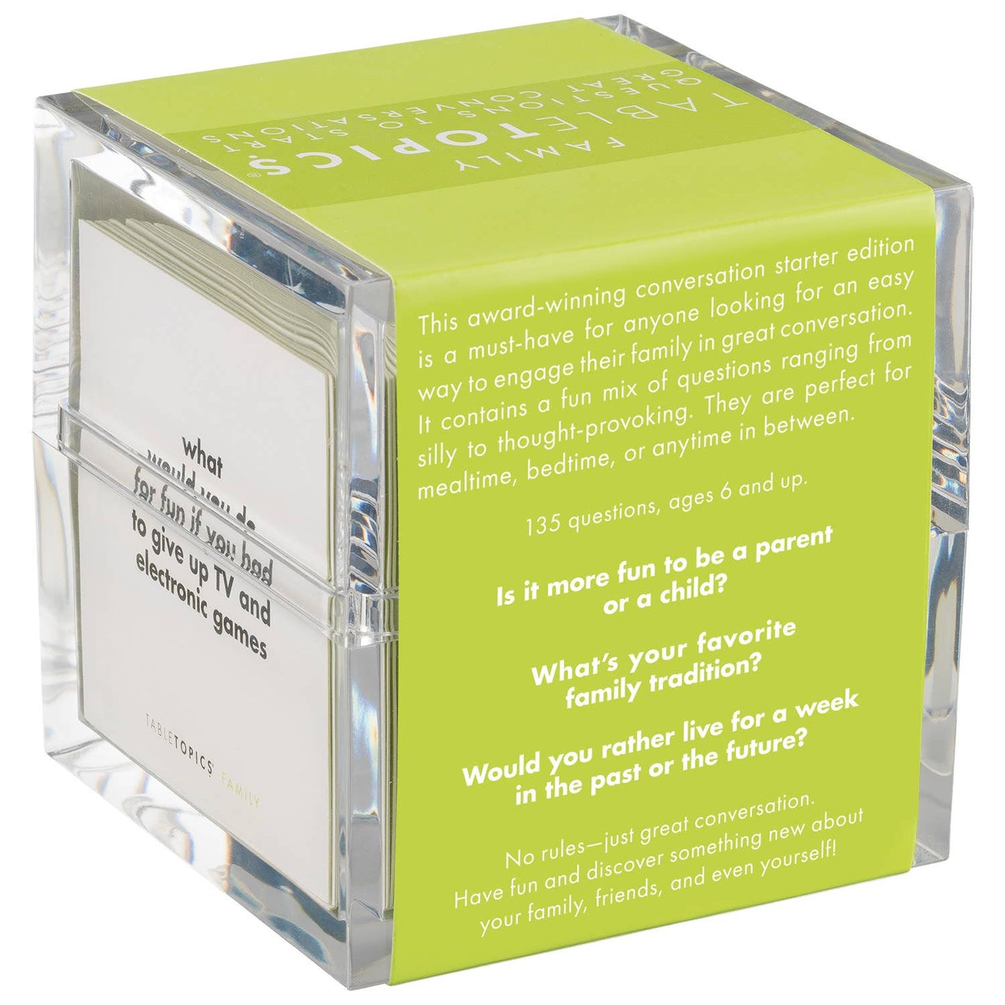 TABLETOPICS FAMILY - Award-Winning Conversation Starters