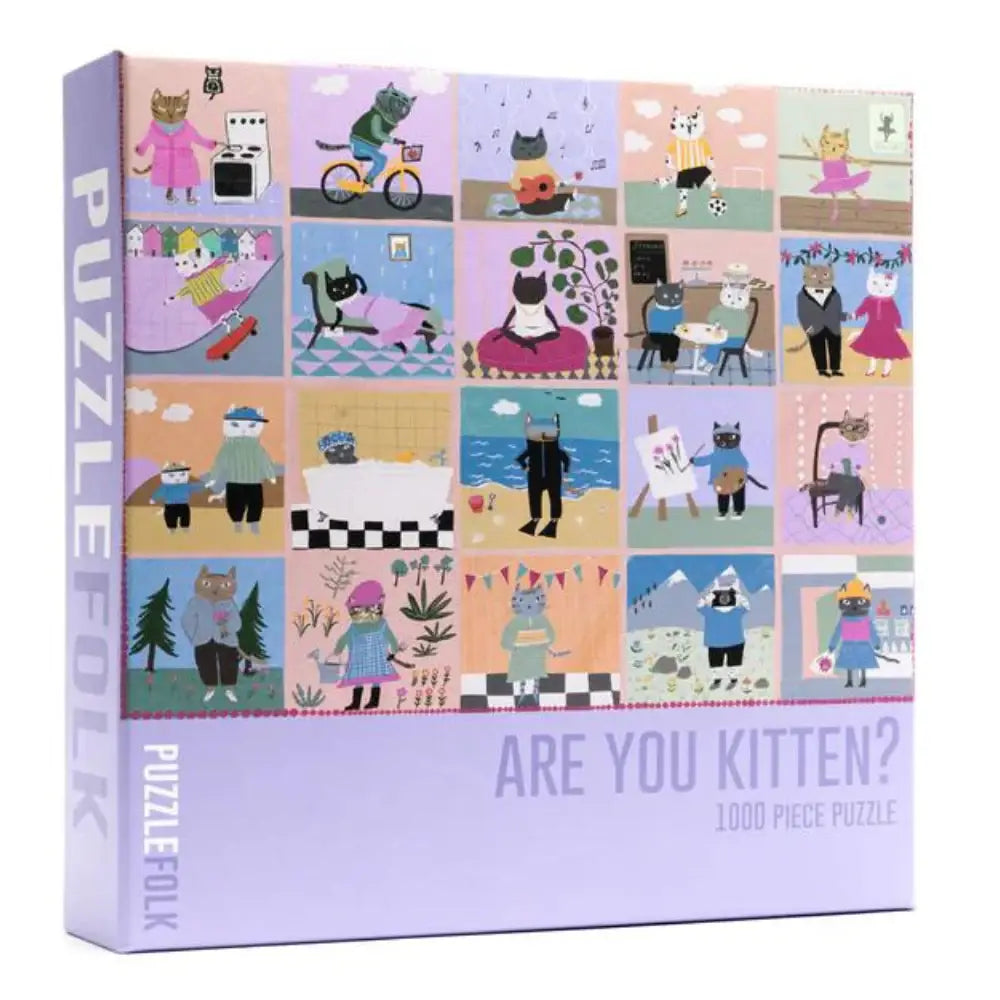 Are You Kitten? 1,000 Piece Cat Puzzle