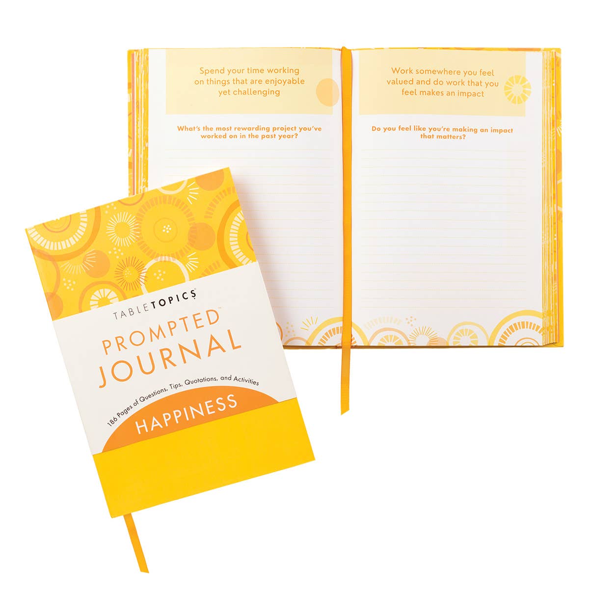 Happiness Prompted Journal by TableTopics
