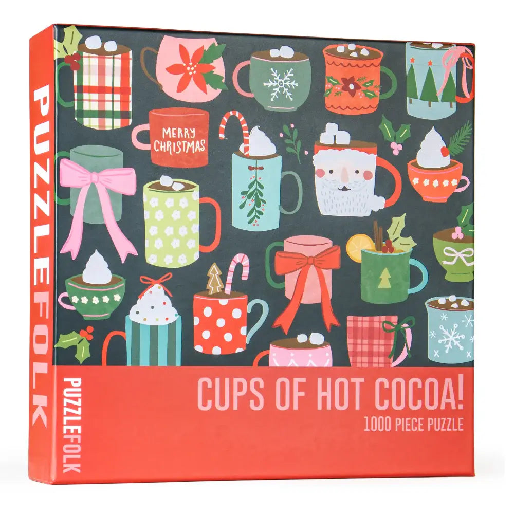 Cups of Cocoa Holiday Winter Puzzle