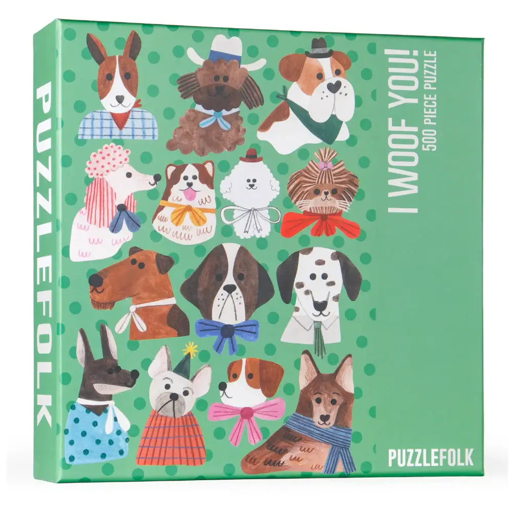 I Woof You Dog Puzzle