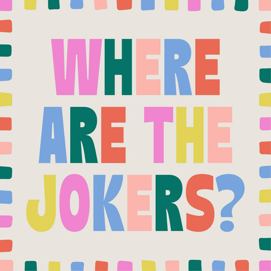 Mahjong Cocktail Funny Napkin | Jokers