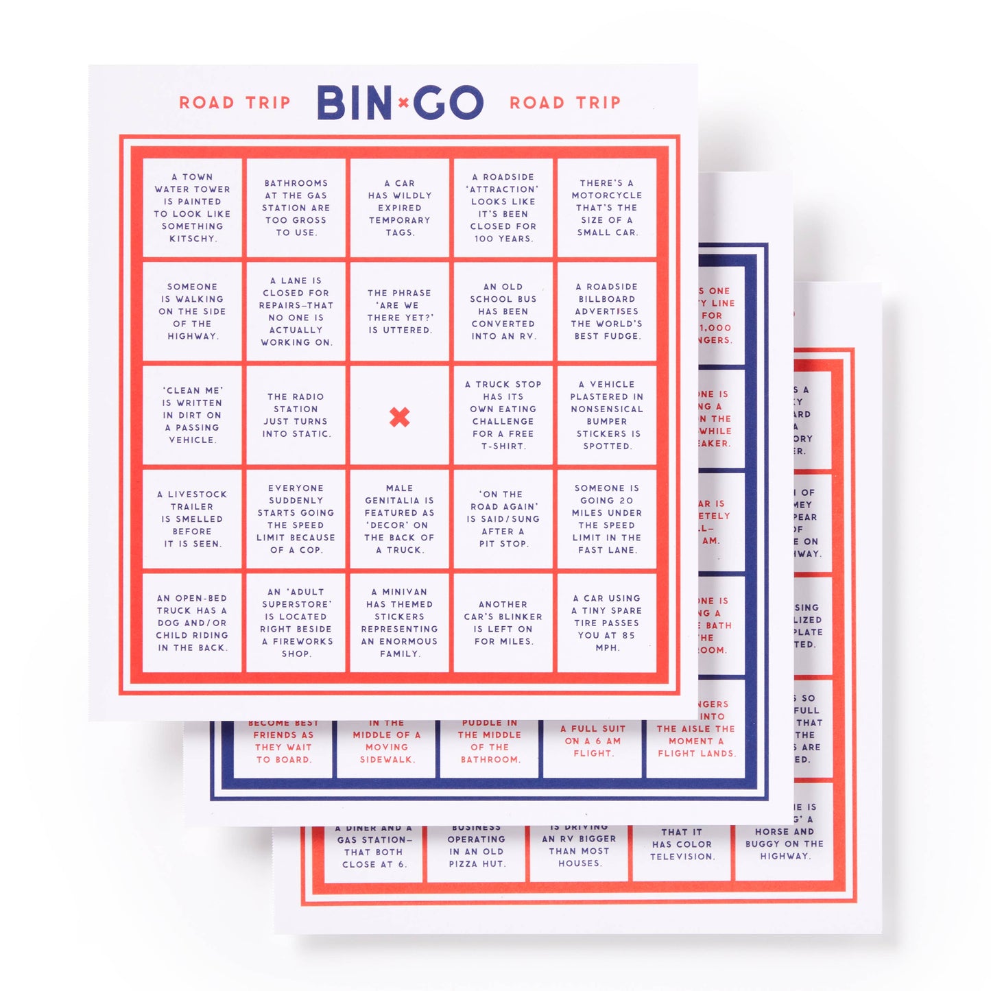 Bin-Go Survive a Vacation Bingo Book