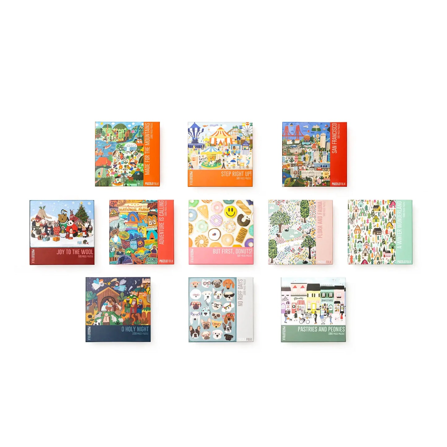 Adventure is Calling National Parks puzzle