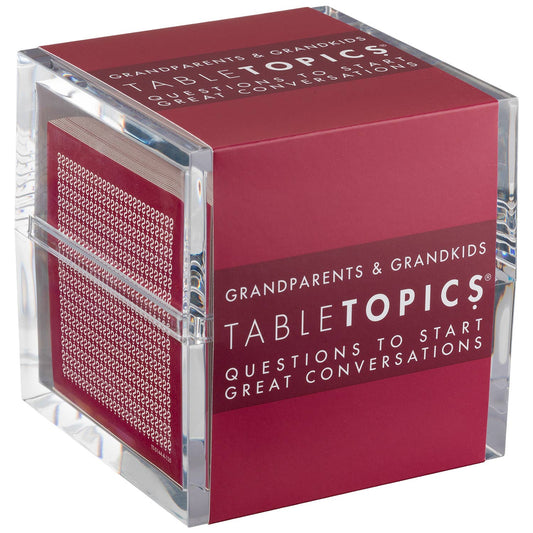 TABLETOPICS GRANDPARENTS & GRANDKIDS - Conversation Starters