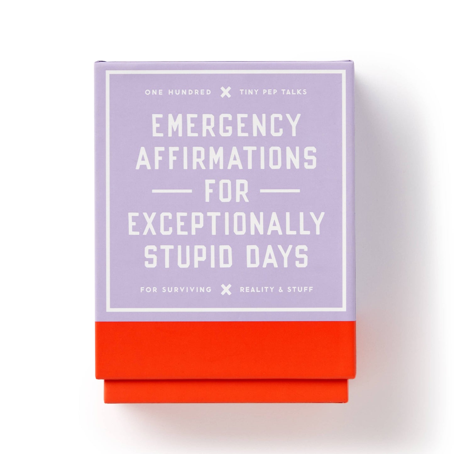 Emergency Affirmations - Exceptionally Stupid Days Card Deck