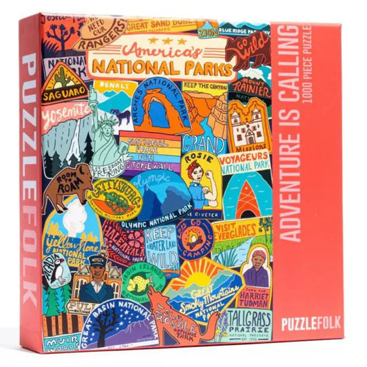 Adventure is Calling National Parks puzzle