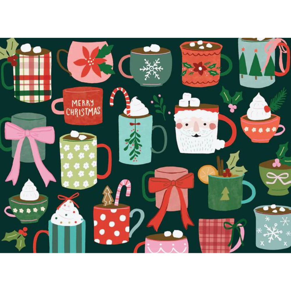 Cups of Cocoa Holiday Winter Puzzle