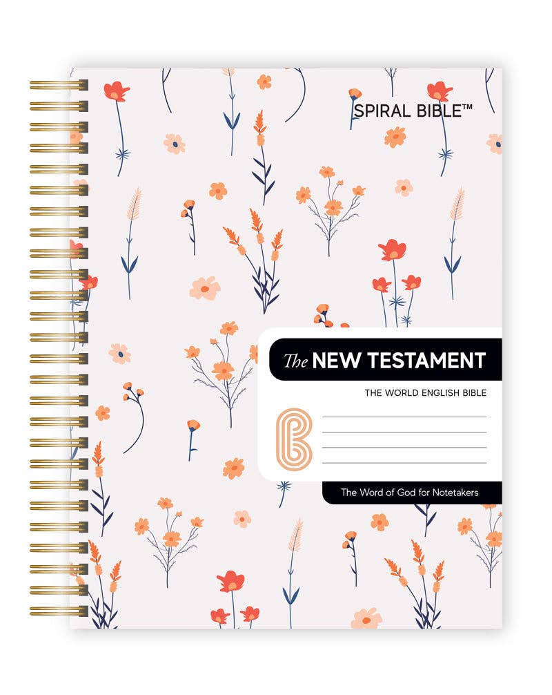Spiral Bible™ - WEB - New Testament - Floral