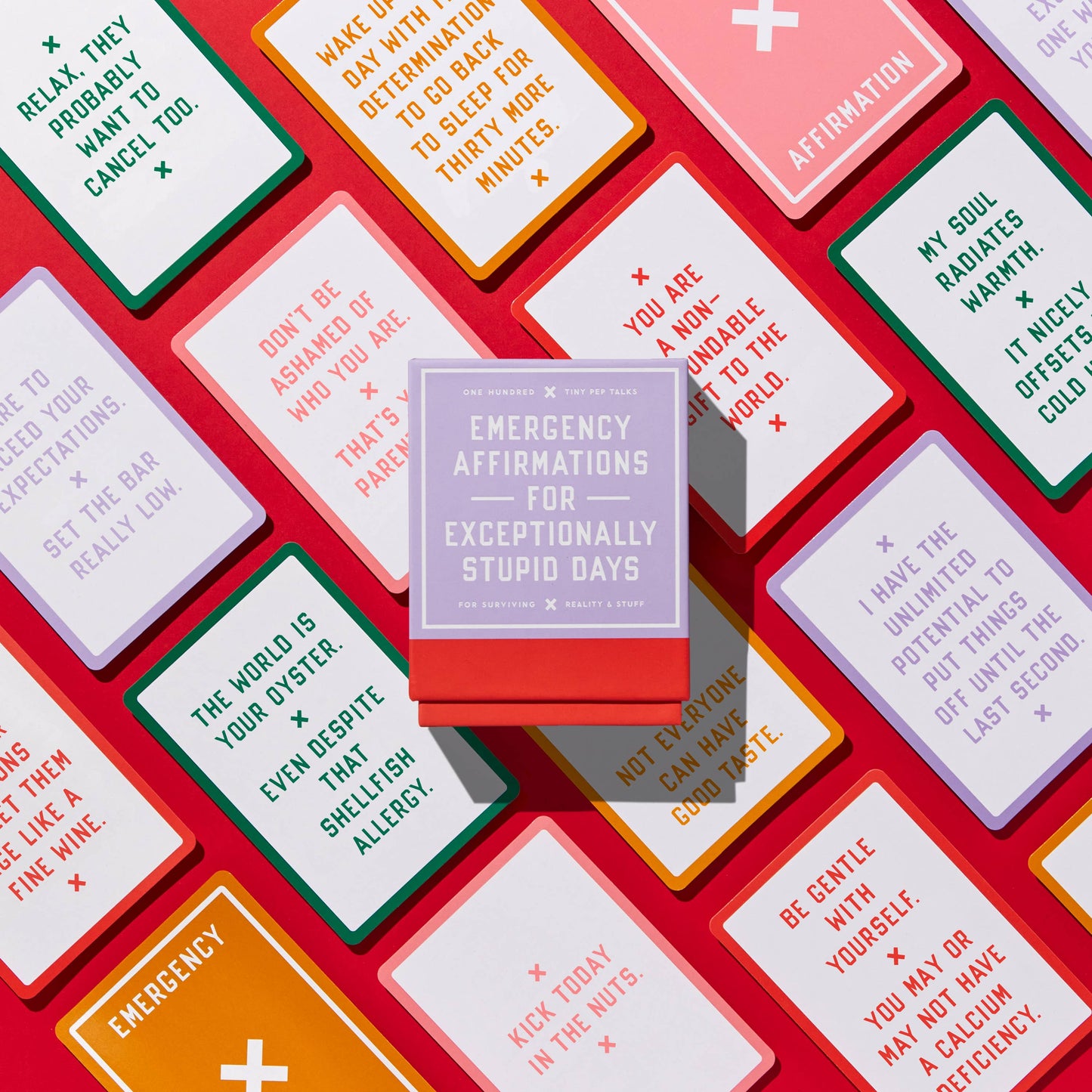 Emergency Affirmations - Exceptionally Stupid Days Card Deck