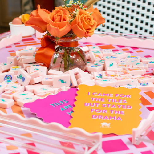 MAHJONG MAT  |  Brightside  |  33" x 33"