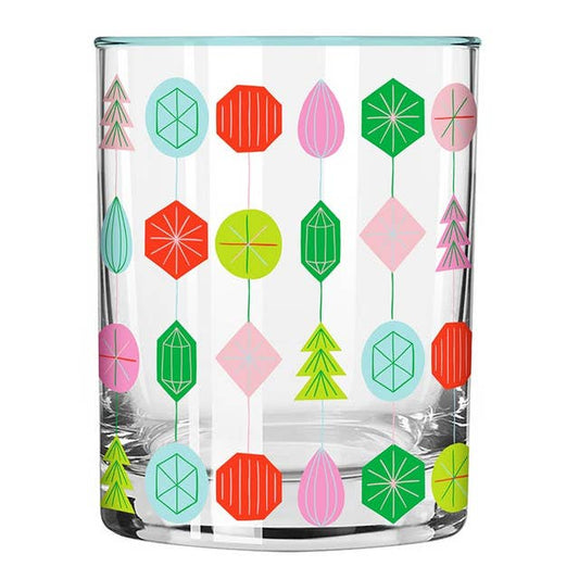 Ornaments Double Old Fashioned Glasses