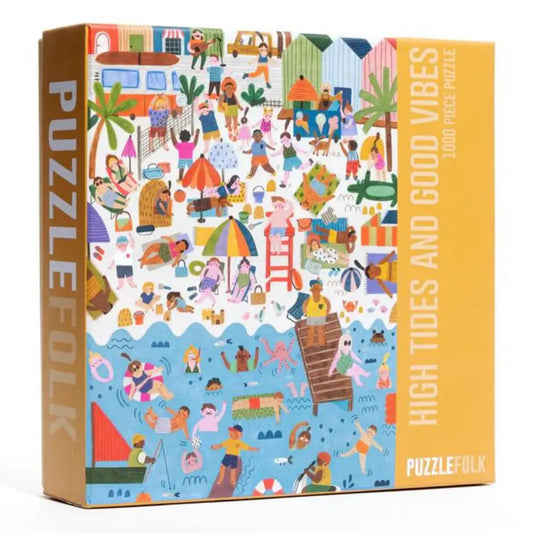 High Tides and Good Vibes Beach Puzzle