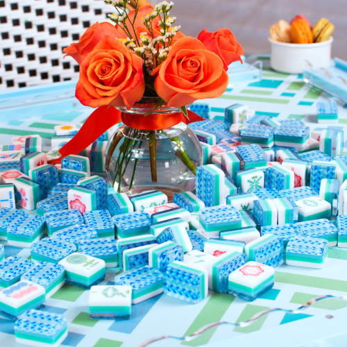 MAHJONG MAT  |  Brightside  |  33" x 33"