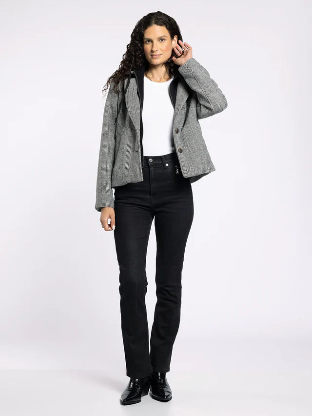 Alejandra Coat with Detachable Hoodie