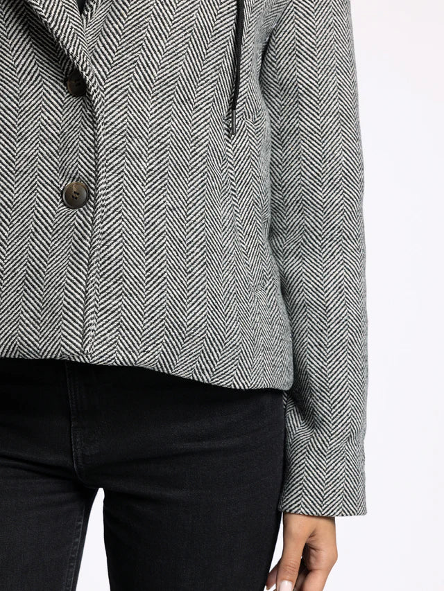 Alejandra Coat with Detachable Hoodie