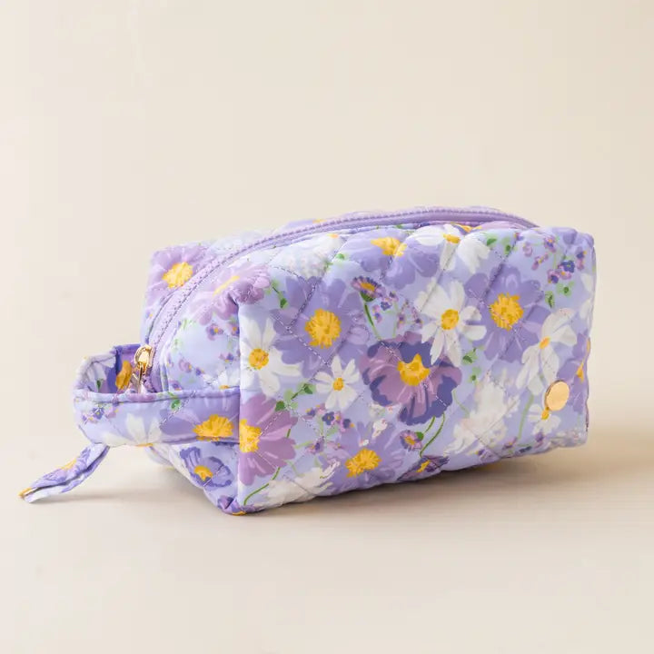 Essentials Quilted Cosmetic Bags