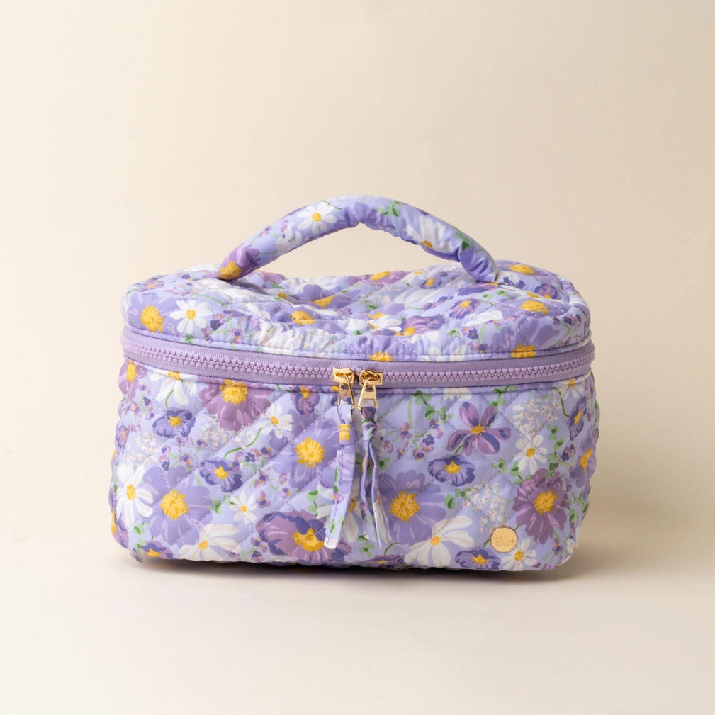 Glam & Go Quilted Cosmetic Bags