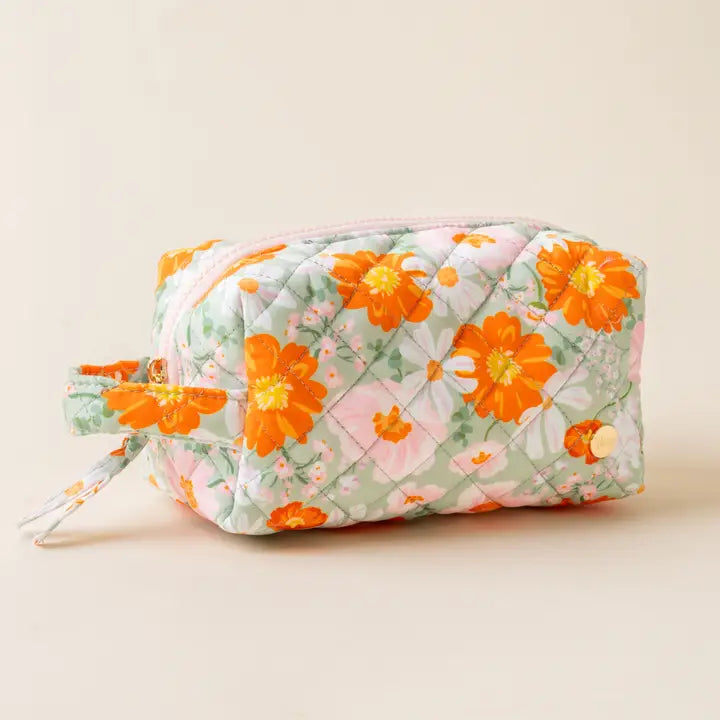 Essentials Quilted Cosmetic Bags