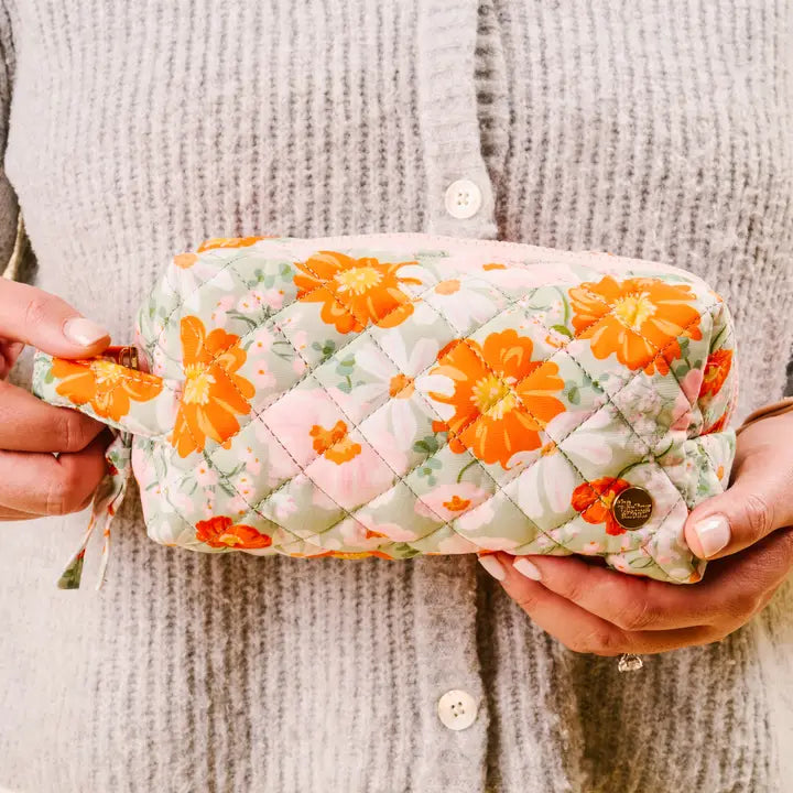 Essentials Quilted Cosmetic Bags