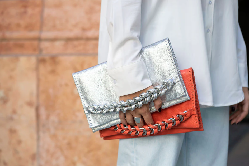 Ciel Chain Clutch (Mercury)