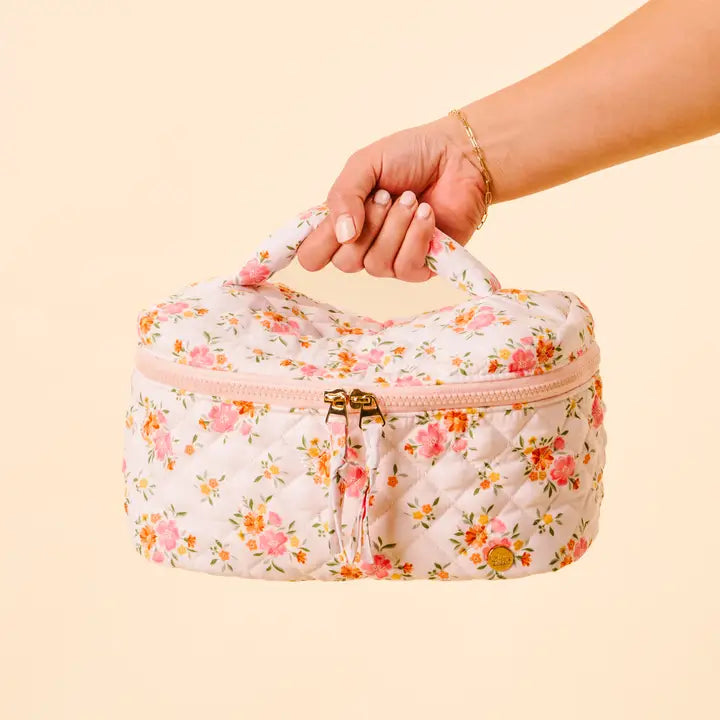 Glam & Go Quilted Cosmetic Bags